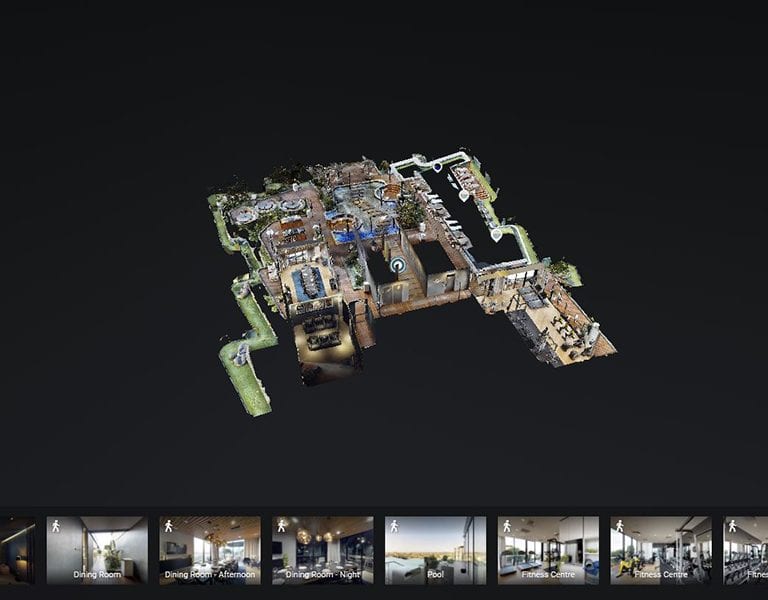 matterport 3D floor plan